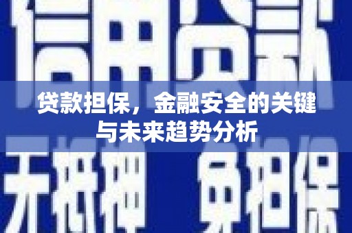 贾汪贷款担保，金融安全的关键与未来趋势分析