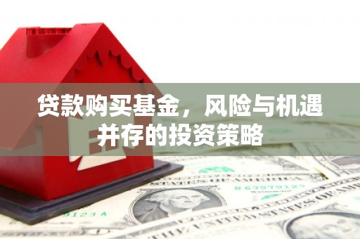 贾汪贷款购买基金，风险与机遇并存的投资策略