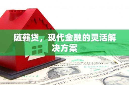 贾汪随薪贷，现代金融的灵活解决方案