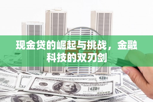 贾汪现金贷的崛起与挑战，金融科技的双刃剑