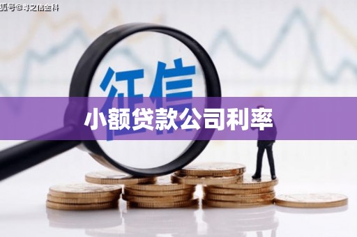 贾汪小额贷款公司利率