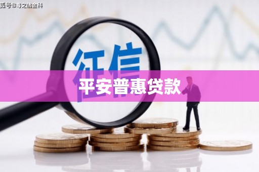 贾汪平安普惠贷款