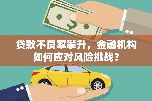 贾汪贷款不良率攀升，金融机构如何应对风险挑战？