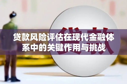 贾汪贷款风险评估在现代金融体系中的关键作用与挑战