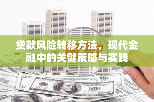 贾汪贷款风险转移方法，现代金融中的关键策略与实践