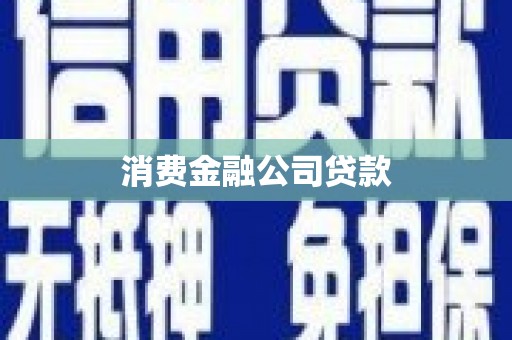 贾汪消费金融公司贷款