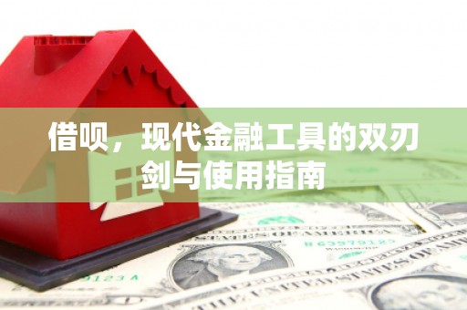 贾汪借呗，现代金融工具的双刃剑与使用指南