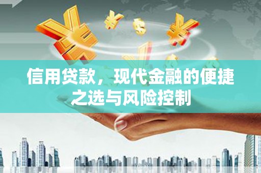 贾汪信用贷款，现代金融的便捷之选与风险控制