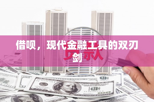 贾汪借呗，现代金融工具的双刃剑