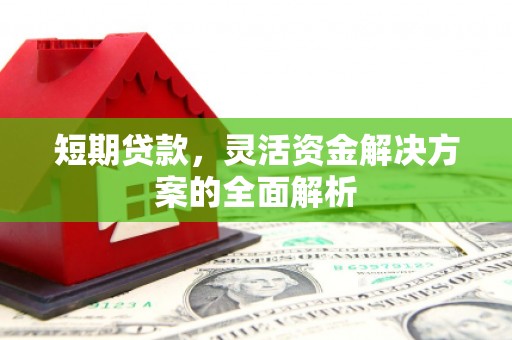 贾汪短期贷款，灵活资金解决方案的全面解析