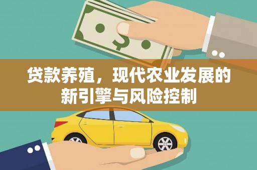 贾汪贷款养殖，现代农业发展的新引擎与风险控制
