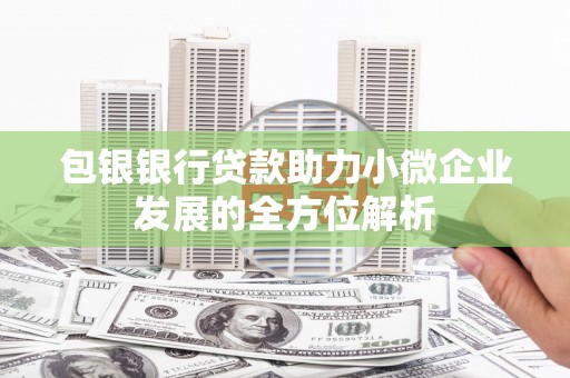 贾汪包银银行贷款助力小微企业发展的全方位解析