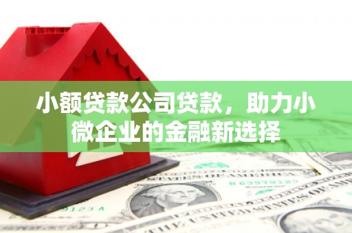 贾汪小额贷款公司贷款，助力小微企业的金融新选择