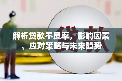 贾汪解析贷款不良率，影响因素、应对策略与未来趋势