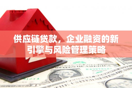 贾汪供应链贷款，企业融资的新引擎与风险管理策略