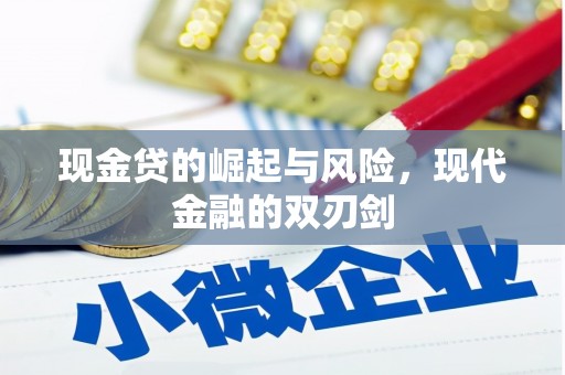 贾汪现金贷的崛起与风险，现代金融的双刃剑