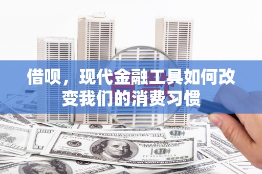 贾汪借呗，现代金融工具如何改变我们的消费习惯