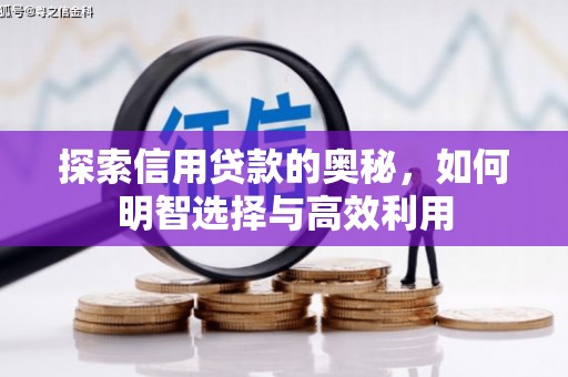 贾汪探索信用贷款的奥秘，如何明智选择与高效利用