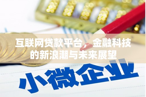 贾汪互联网贷款平台，金融科技的新浪潮与未来展望