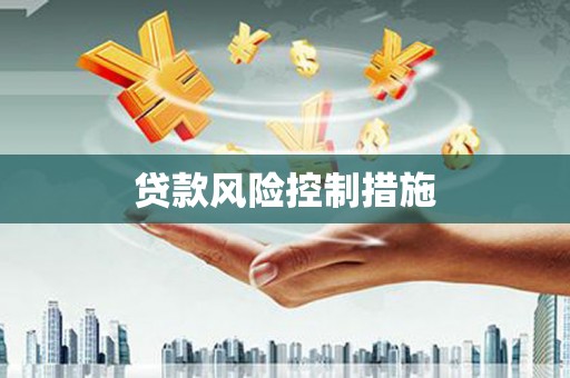 贾汪贷款风险控制措施