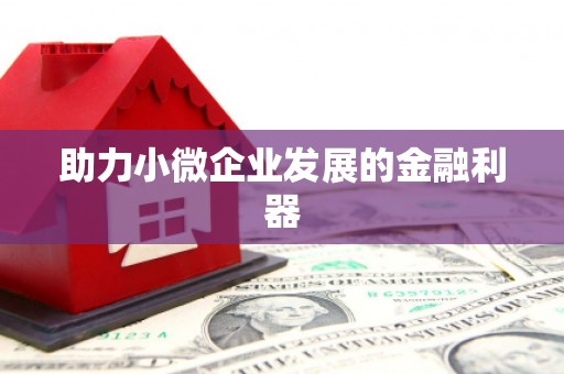 贾汪助力小微企业发展的金融利器