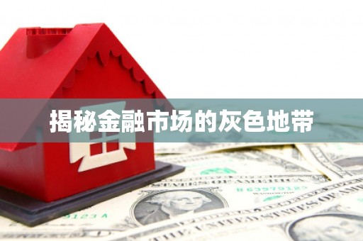 贾汪揭秘金融市场的灰色地带